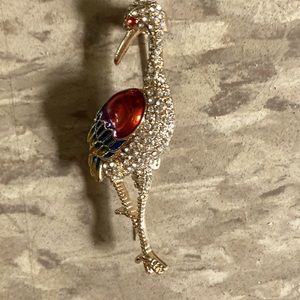 Flamingo Brooch